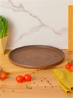 69-055 Блюдо для пиццы (Сервировочное) (Гладь) ; высота - 2,5см, ширина - 28см, длина - 28см 69-055-1