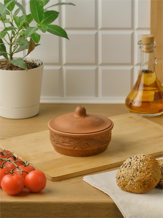 69-265 Форма для запекания (Вьюнок)  0,31 л. ; высота - 9см, ширина - 12см, длина - 12см .69-265