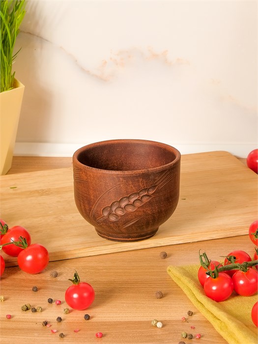 69_147.Ш Пиала (Колос) 0,35 л. ; высота - 7,5см, ширина - 10см, длина - 10см (2) 69_147.Ш