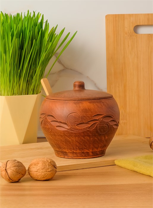 69-230/1С1 Емкость для специй №2 (Вьюнок) 0,7 л. ; высота - 14см, ширина - 13см, длина - 13см (2) (2) .69-230/1С