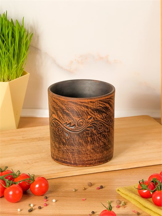 69_202.Ш Стакан Вьюнок серия 1шт 0,5л высота-10см, ширина - 9см, длина - 9см 69_202.Ш