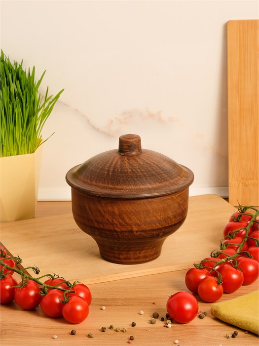 69-049 Кастрюлька "Гладь" 0,9 л. ; высота - 9см, ширина - 14см, длина - 14см .69-049