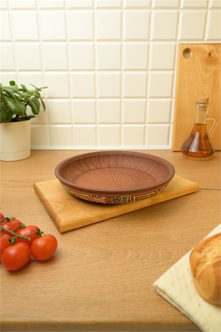 69_639.Ш Блюдо/Тарелка для нарезки/Тарелка для фруктов (Оливия)1шт 0,67л высота-4см, ширина - 21см, длина - 21см (2) 69_639.Ш