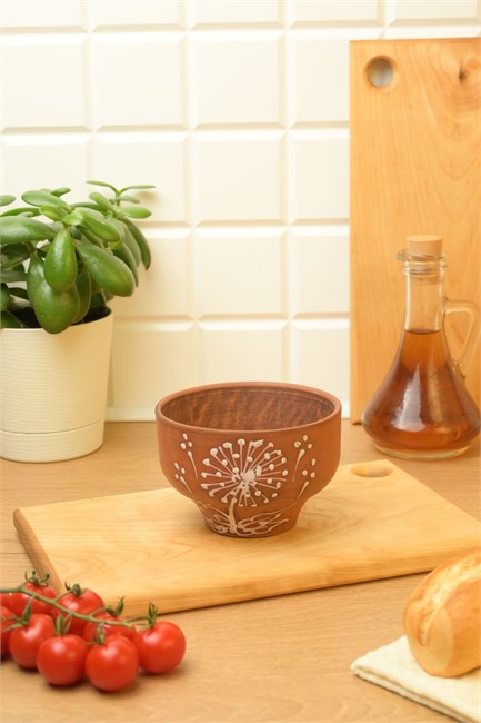 69_444.Ш Салатник (Одуванчик Б) 1шт 0,4л высота-8см, ширина - 11см, длина - 11см 69_444.Ш