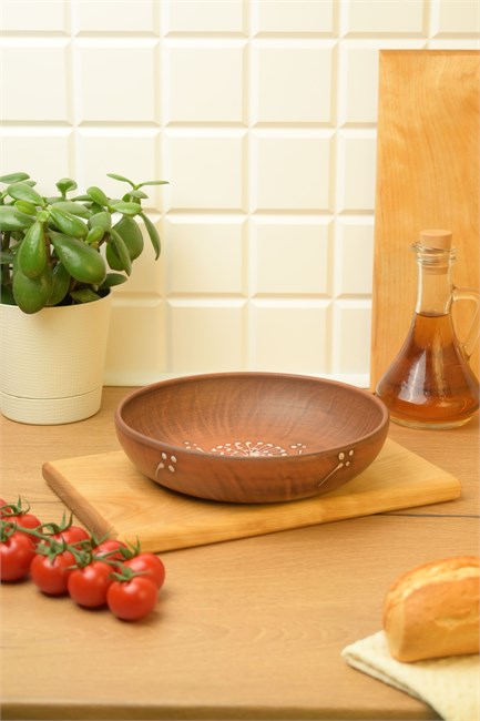 69_454.Ш Салатник (Одуванчик Б) 1 л. ; высота - 5см, ширина - 21см, длина - 21см (2) (2) 69_454.Ш