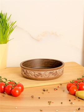 69_358.Ш Жаровня (Кеци) (Орнамент) 0,65 л. ; высота - 4см, ширина - 15см, длина - 15см (2) 69_358.Ш