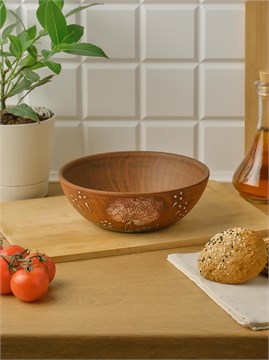 69-552 Салатник классический (Одуванчик З) 1 л. ; высота - 6см, ширина - 18,5см, длина - 18,5см (2) 69-552