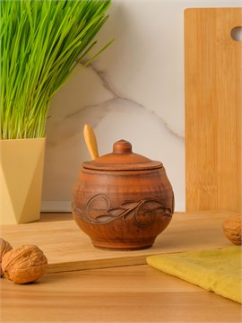 69-234С2 Емкость для специй (Вьюнок) 0,3 л. ; высота - 11см, ширина - 10см, длина - 10см (2) (2) 69-234С