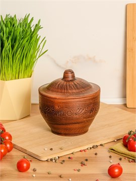 69-260 Форма для запекания (Вьюнок) 0,85 л. ; высота - 14см, ширина - 13см, длина - 13см 69-260