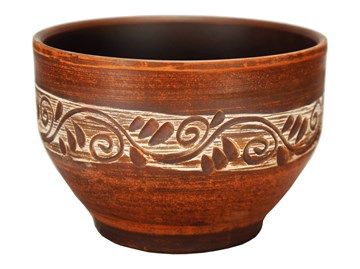 69-318 Салатник (Орнамент) 0,85 л. ; высота - 10см, ширина - 13см, длина - 13см (2) 69-318