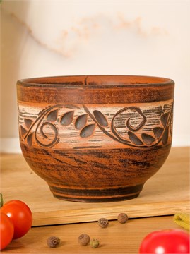 69-347.Ш Пиала (Орнамент)  0,35 л. ; высота - 7,5см, ширина - 10см, длина - 10см (2) 69-347.Ш