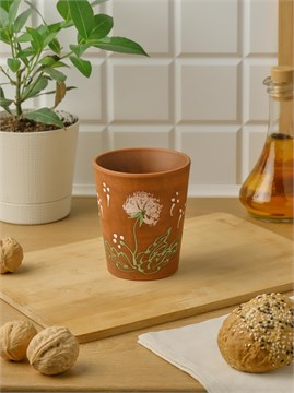 69_521.Ш Стакан (Одуванчик З) 0,4 л. ; высота - 11см, ширина - 10см, длина - 10см 69_521.Ш