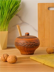 69-133С1 Емкость для специй(Колос) 0,35 л. ; высота - 10см, ширина - 11см, длина - 11см (2) (2) .69-133С