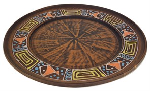 69-624 Тарелка  (Оливия) высота - 2,5см, ширина - 25см, длина - 25см (2) (2) .69-624