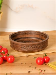 69_158.Ш Жаровня (Кеци) (Колос) 0,65 л. ; высота - 4см, ширина - 15см, длина - 15см (2) 69_158.Ш