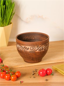 69_345.Ш Салатник (Орнамент) 1шт 0,6л высота-9см, ширина - 12см, длина - 12см (2) 69_345.Ш