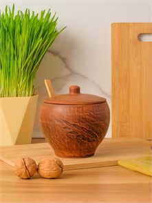 69-131С1 Емкость для специй №1 (Колос) 0,55 л. ; высота - 10см, ширина - 12см, длина - 12см (2) (2) .69-131С