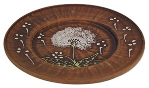 69-525 Тарелка  (Одуванчик З) высота - 2см, ширина - 19см, длина - 19см (2) (2) .69-525