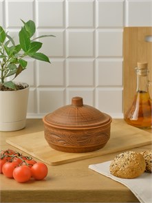 69-267 Форма для запекания (Вьюнок) 0,88 л. ; высота - 12см, ширина - 16см, длина - 16см .69-267