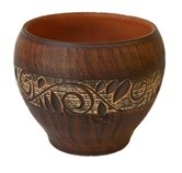 69-331м Супница(бульонница) (Орнамент) 0,55 л. ; высота - 7,5см, ширина - 12см, длина - 12см (2) .69-331м-1