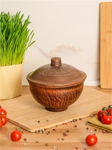 69-026 Кокотница большая (Гладь) 0,7 л. ; высота - 14см, ширина - 15см, длина - 15см (2) .69-026