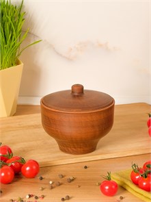 69-029 Горшок для запекания  (Гладь) 0,4 л. ; высота - 10см, ширина - 11см, длина - 11см (2) .69-029