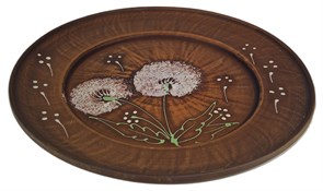 69-524 Тарелка  (Одуванчик З) высота - 2,5см, ширина - 25см, длина - 25см (2) .69-524