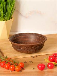 69_241.Ш Салатник (Вьюнок) 1шт 0,55л высота - 5см, ширина - 16см, длина - 16см (2) 69_241.Ш