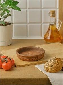 69-163 Форма для запекания / Кокотница (Колос) 0,22л. ; высота - 3см, ширина - 13см, длина - 13см .69-163