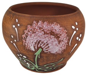 69-530Б Супница (Одуванчик З)  0,7л высота - 9см, ширина - 13см, длина - 13см (2) .69-530Б