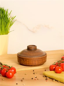 69-036/1 Блюдо для запекания/Кокотница с крышкой №2(Гладь) 0,25 л. ; высота - 9см, ширина - 12см, длина - 12см (2) .69-036/1