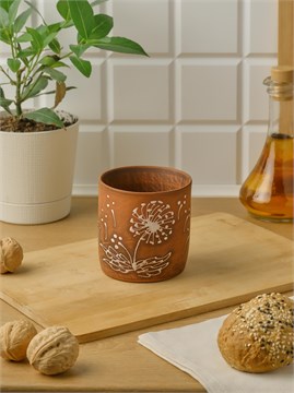 69_402.Ш Стакан Одуванчик Б серия 1шт 0,5л высота-10см, ширина - 9см, длина - 9см 69_402.Ш