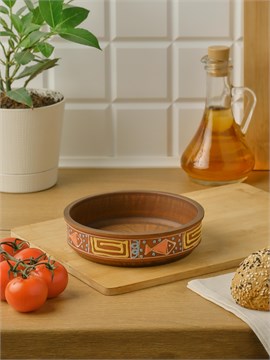 69_658.Ш Жаровня (Кеци) (Оливия) 0,65 л. ; высота - 4см, ширина - 15см, длина - 15см (2) .69_658.Ш