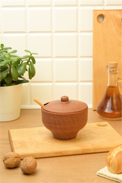 69-029С1 Емкость для специй  (Гладь) 0,4 л. ; высота - 10см, ширина - 11см, длина - 11см .69-029С