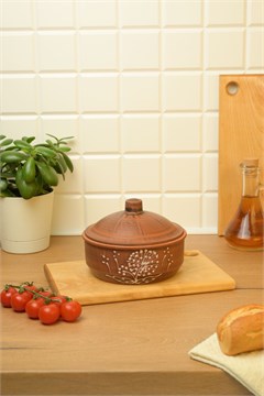 69-467 Форма для запекания (Одуванчик Б) 0,88 л. ; высота - 12см, ширина - 16см, длина - 16см .69-467