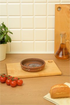 69-563 Форма для запекания / Кокотница (Одуванчик З) 0,22 л. ; высота -3см, ширина - 13см, длина - 13см .69-563