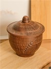69-128 Горшок для запекания (Колос) 0,6 л. ; высота - 13см, ширина - 12см, длина - 12см 69-128
