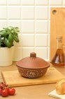 69-427 Блюдо для запекания/кокотница (Одуванчик Б) 0,55 л. ; высота - 11см, ширина - 16см, длина - 16см 69-427