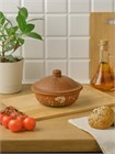 69-527 Блюдо для запекания/кокотница (Одуванчик З) 0,55 л. ; высота - 11см, ширина - 16см, длина - 16см 69-527