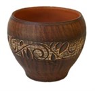 69-331Б Супница (Вьюнок) 1шт 0,55л высота-8,5см, ширина - 12см, длина - 12см 69-331Б