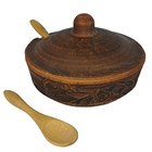 69-236С2 Емкость для специй (Вьюнок) 0,25 л. ; высота - 8см, ширина - 12см, длина - 12см (2) (2) 69-236С