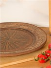 69-324 Тарелка  (Орнамент) высота - 2,5см, ширина - 25см, длина - 25см (2) 69-324