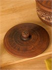 69-350 Горшочек для запекания  (Орнамент) 0,35 л. ; высота - 10см, ширина - 11см, длина - 11см (2) 69-350