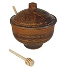 69-149М1 Емкость для меда "Колос" 0,9 л. ; высота - 9см, ширина - 14см, длина - 14см (2) (2) (2) 69-149М