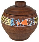 69-630/1 Горшок для жаркого №2 (Оливия) 0,7 л. ; высота - 14см, ширина - 13см, длина - 13см 69-630/1