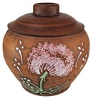 69-530/1 Горшок для жаркого №2 (Одуванчик З) 0,7 л. ; высота - 14см, ширина - 13см, длина - 13см 69-530/1