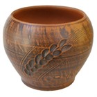 69-130Б Супница (Колос)  0,7л высота-9см, ширина - 13см, длина - 13см (2) .69-130Б